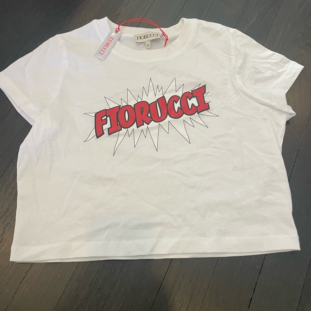 Brand New with Tags FIORICCI white tshirt